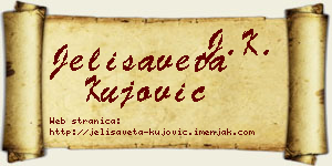 Jelisaveta Kujović vizit kartica
